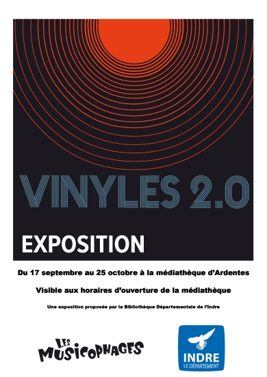 Exposition "Vinyles2.0" à la Médiathèque